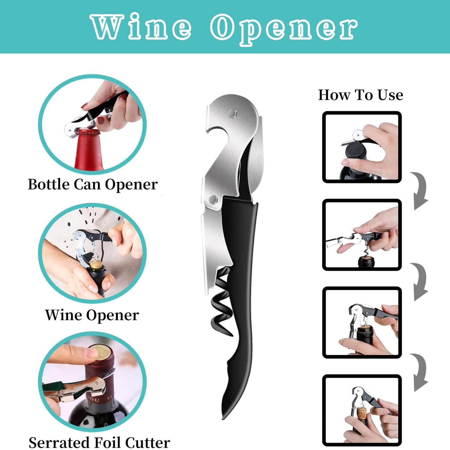 Bloss Anti-skid Jar Opener Jar Lid Remover Rubber Can Opener Kitchen Grippers To Remove Stubborn Lids, Caps and Bottles Great Kitchen Gadgets For Small Hands or Seniors,Blue