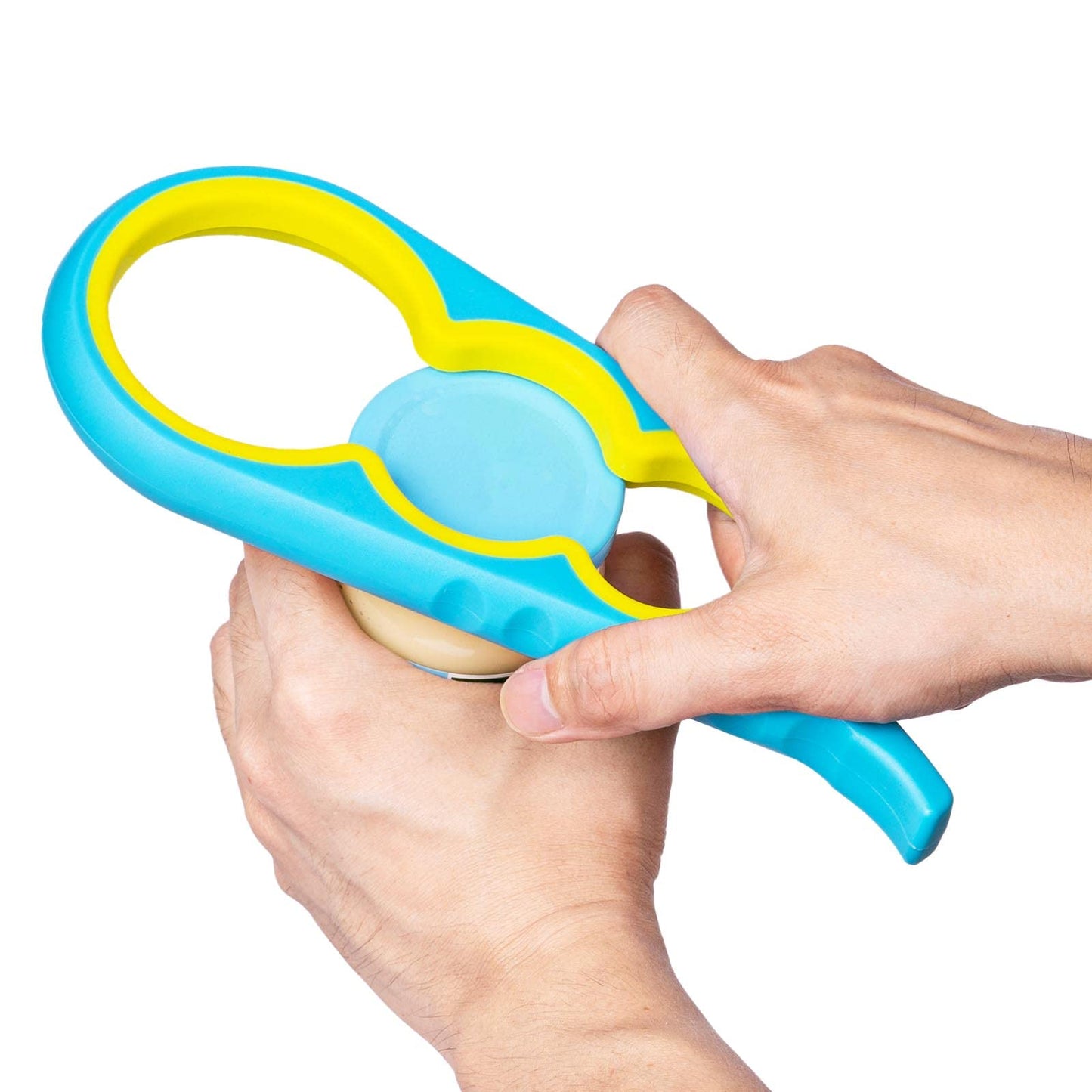 Bloss Anti-skid Jar Opener Jar Lid Remover Rubber Can Opener Kitchen Grippers To Remove Stubborn Lids, Caps and Bottles Great Kitchen Gadgets For Small Hands or Seniors,Blue